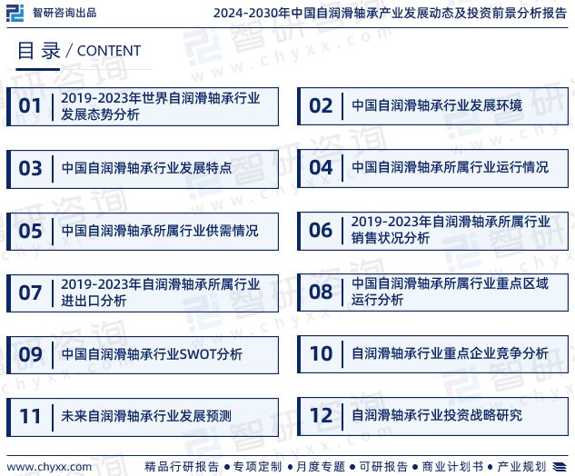 M6米乐官网2024年中国自润滑轴承行业市场投资前景分析报告—智研咨询(图2)